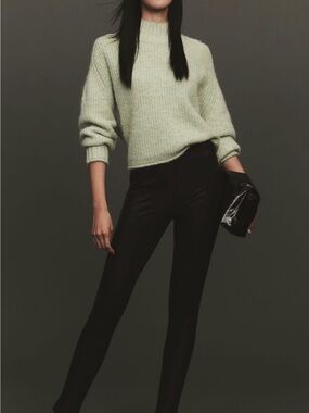 Sanctuary x Anthropologie Black High-Rise Ponte Leggings- Sz. Small- NWT! $98